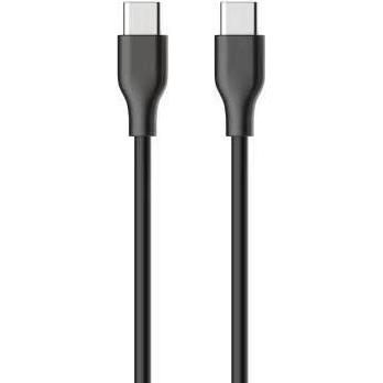 Konrow KCCTCPB1 - USB-Kabel Typ C auf Typ C (1m, Schwarz) - Originalverpackung (1 m), USB Kabel