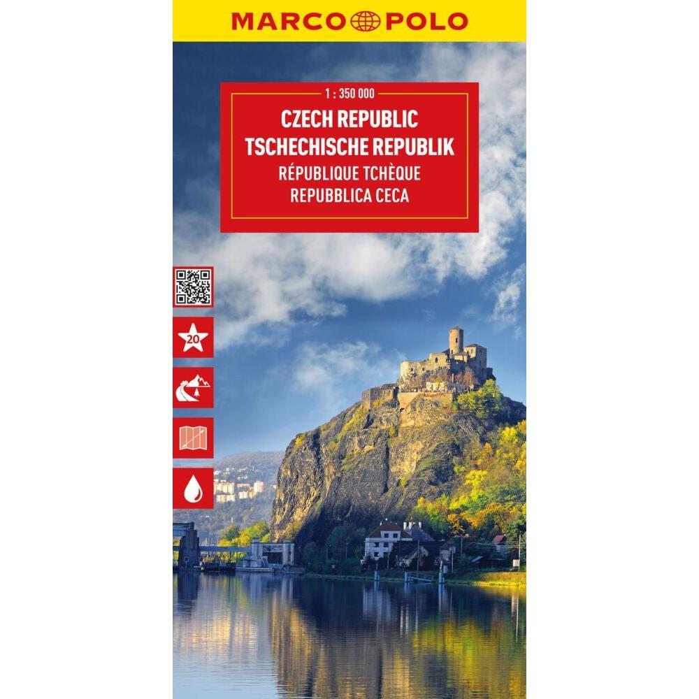 Tschechische Republik, Landkarte