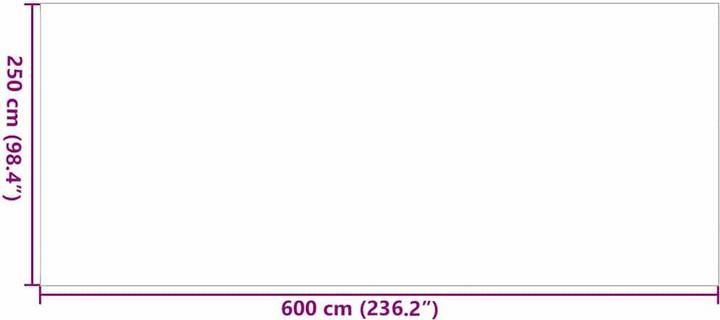 Produktbild vidaXL Outdoor-Teppich (600 x 250 cm)