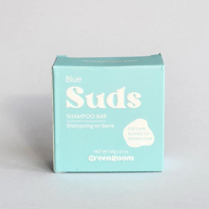 Actual product image Green Room Suds Colour Correction Blue (Solid shampoo, Silver shampoo)