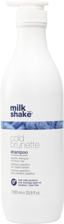 Actual product image Milk_Shake Cold Brunette Shampoo 1000 ml (1000 ml, Liquid shampoo)