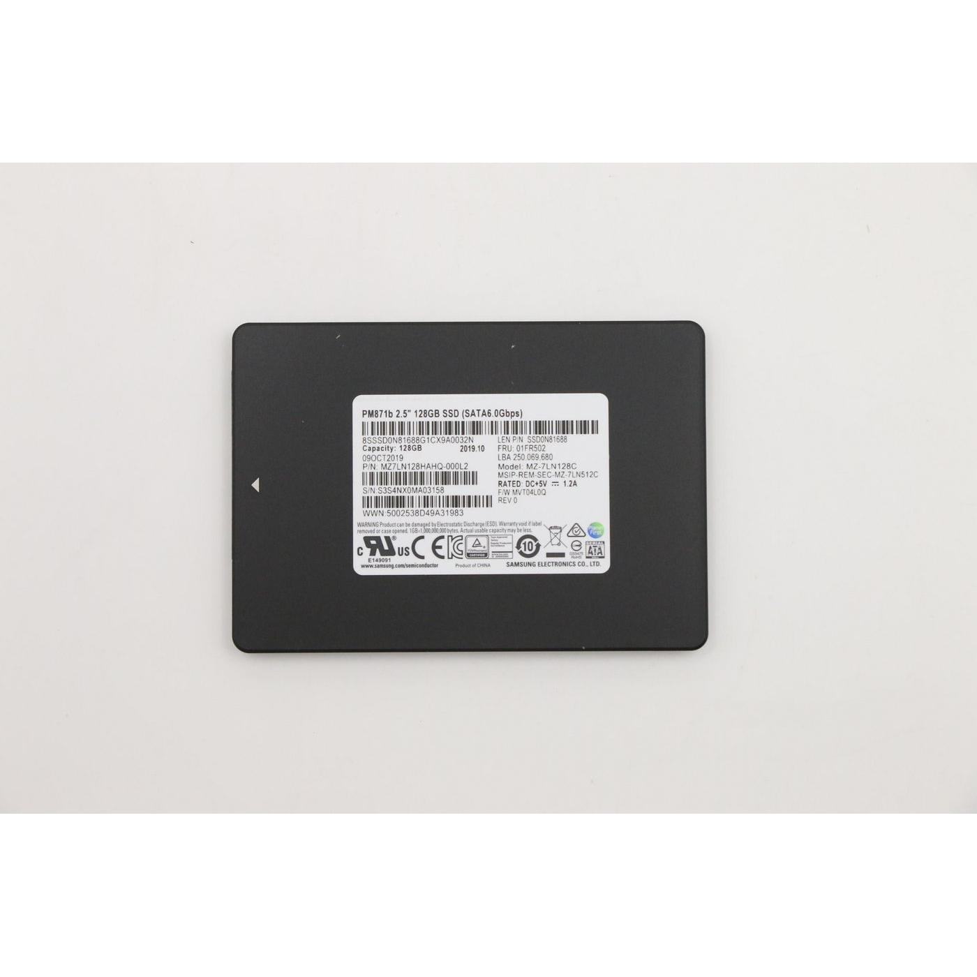 Lenovo Storage SSD PM871b 128G SAM (128 GB, 2.5"), SSD