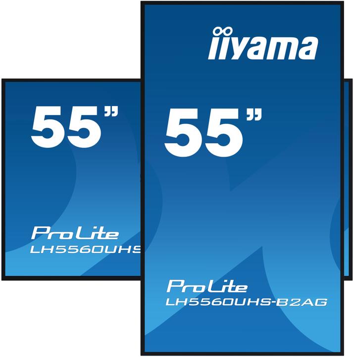 Image du produit iiyama DS LH5560UHS 139cm VA 24/7 55"/3840x2160/3xHDMI/2xUSB 2.0 (3840 x 2160 pixels, 55")