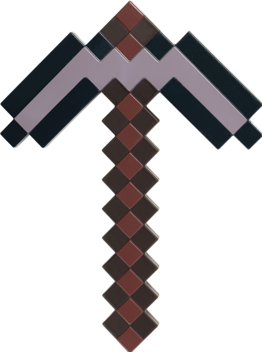 Actual product image Jakks Pacific Disguise Minecraft Role Play Pickaxe Netherite