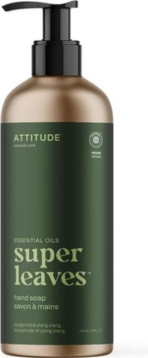 Attitude Handseife EWG-geprüfte Inhaltsstoffe auf pflanzlicher und mineralischer Basis Vegane (Flüssigseife, 473 ml)