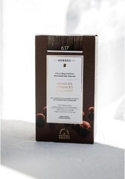 Image du produit Korres Huile d’ Argan Coloration Permanente (6.17 Blond foncé Beige)