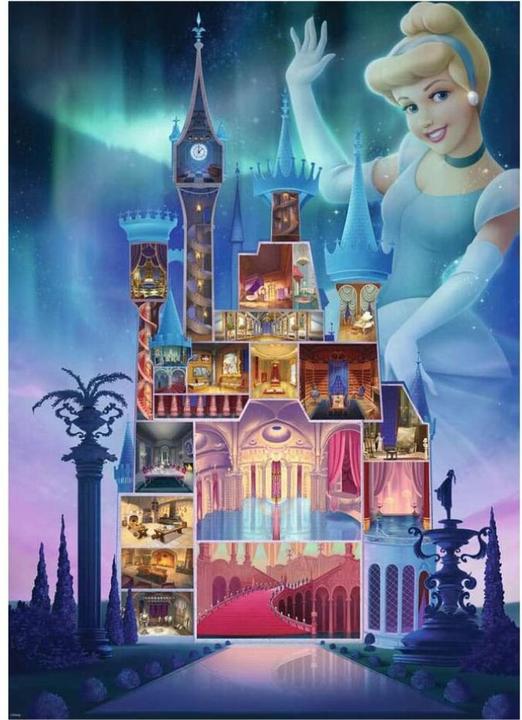 Immagine prodotto Ravensburger Puzzle 12000259 - Cenerentola - Puzzle da 1000 pezzi collezione Castello Disney per (1000 pezzi)