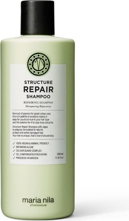 Image du produit Maria Nila Shampooing réparateur de structure (350 ml, Shampoing liquide)