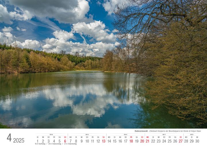 Produktbild Radevormwald 2025 Bildkalender A3 Spiralbindung (A3)