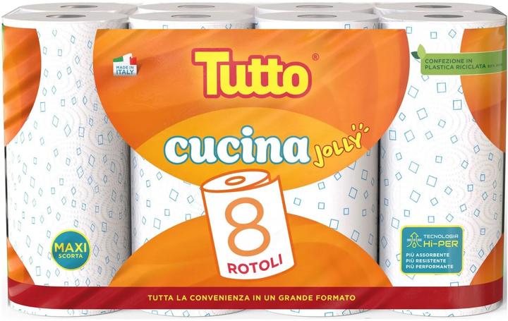 Produktbild Tutto Küchenpapier Big Pack 8x58 Blatt 2lagig (1x)