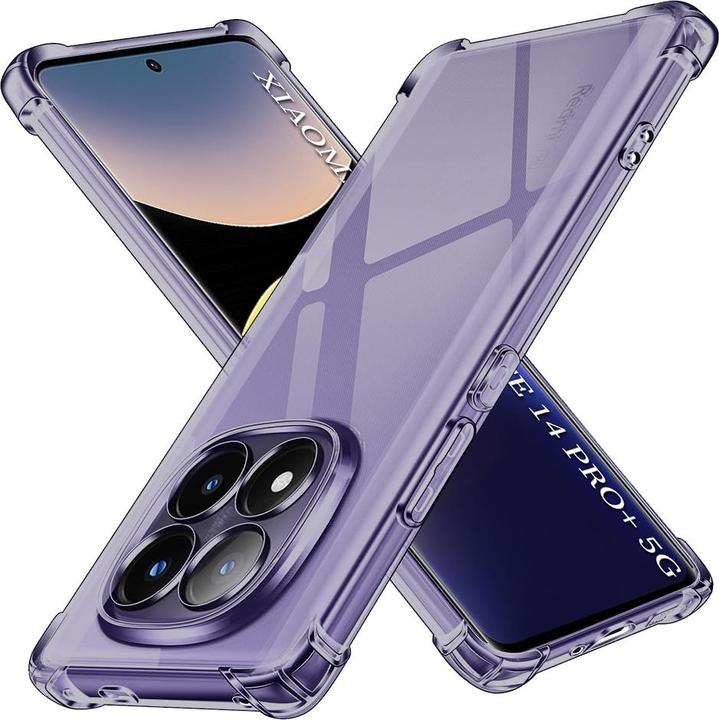 Fantastica custodia antishock trasparente per Xiaomi Redmi Note 12 Pro Plus 5G