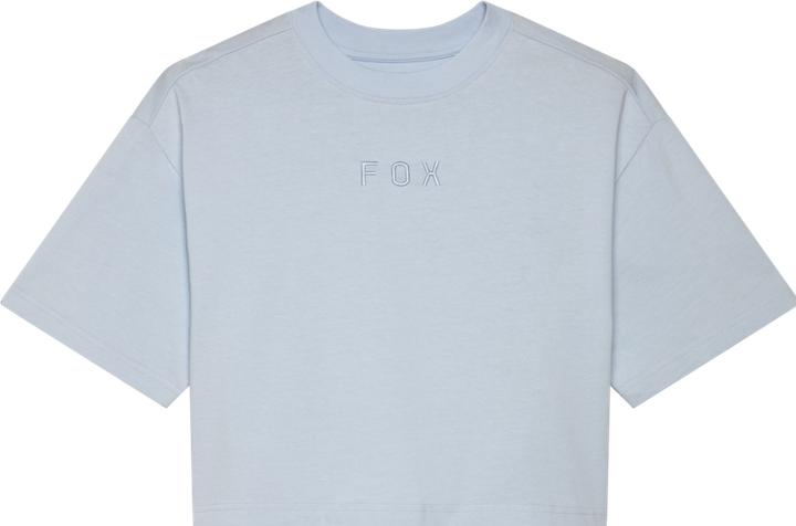 Fox W Wordmark Os Crop Tee