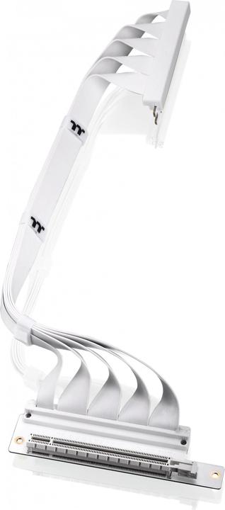 Thermaltake TT PCI-E 4.0 Dual 90 Degree Riser Cable 40cm white