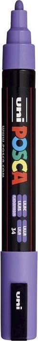Actual product image Posca Medium marker PC-5M (Purple, 2.50 mm, 1 x)