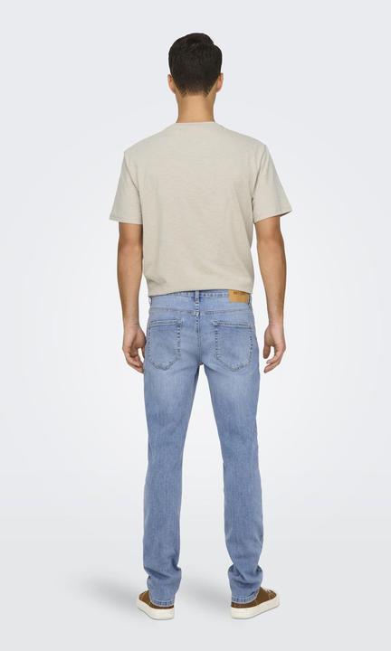 Produktbild Only & Sons ONSLOOM Niedrige Taille Slim Fit Jeans Slim Fit Jeans (W32/L34)