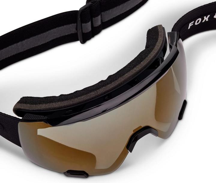 Produktbild Fox Goggle 24 Purevue Black/Mirror Blk/G (Black, Gold, Schwarz)