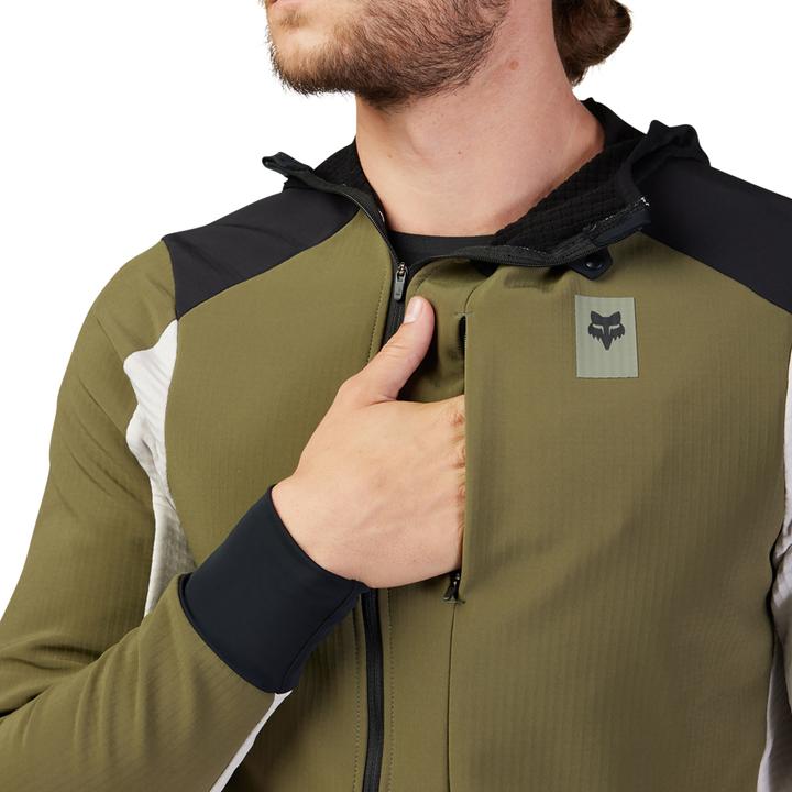 Produktbild Fox Jacket 23 Defend Thermal Hoodie Grn (M)