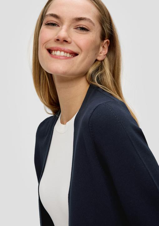 Produktbild s.Oliver Strickjacke Kurze Strickjacke mit 3/4-Ärmel (36)