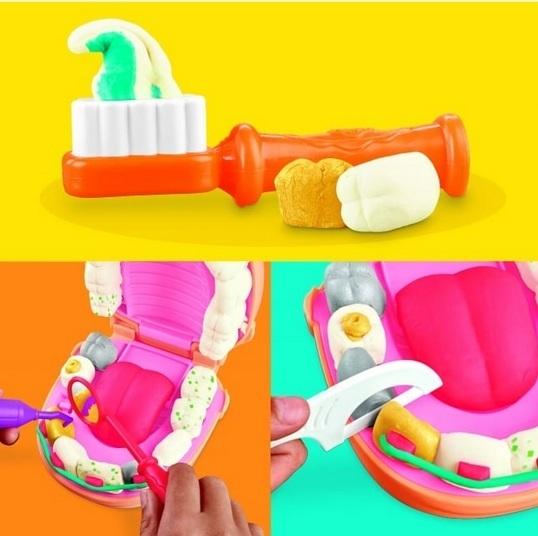 Actual product image Play-Doh Dentist Dr. Wiggle Tooth