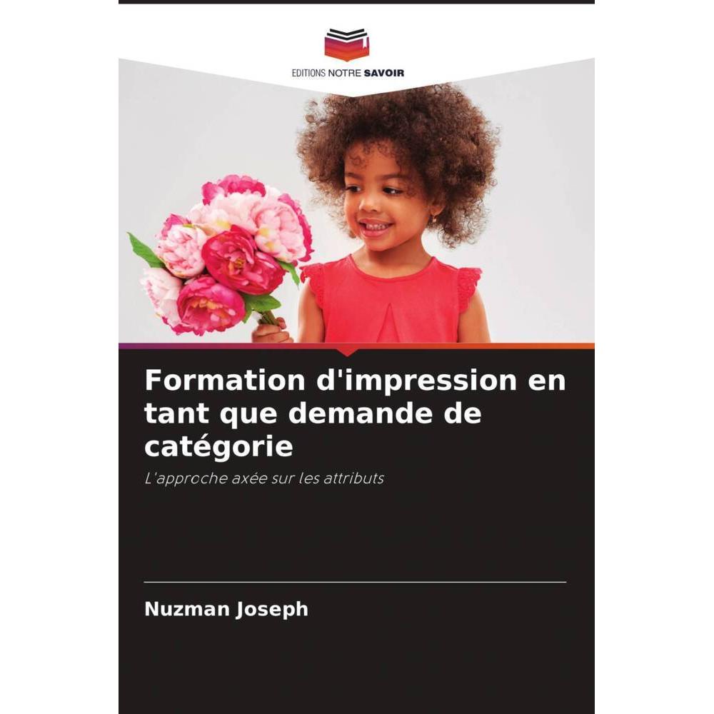 Formation d'impression en tant que demande de catégorie, Fachbücher von Nuzman Joseph