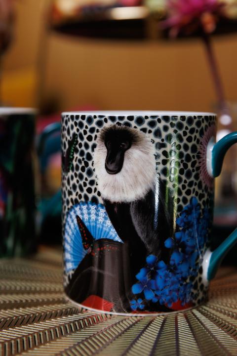 Mikasa Mk Sarah Arnett Monkey Mug 350ml (350 ml, 1 x)