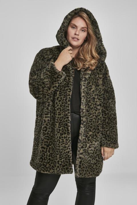 Produktbild Urban Classics Ladies Leo Teddy Coat