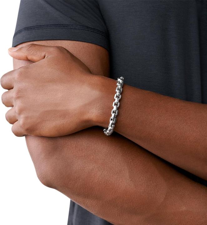 Productafbeelding Armani Exchange Modieuze stalen herenarmband AXG0045040 (20.50 cm, Roestvrij staal)