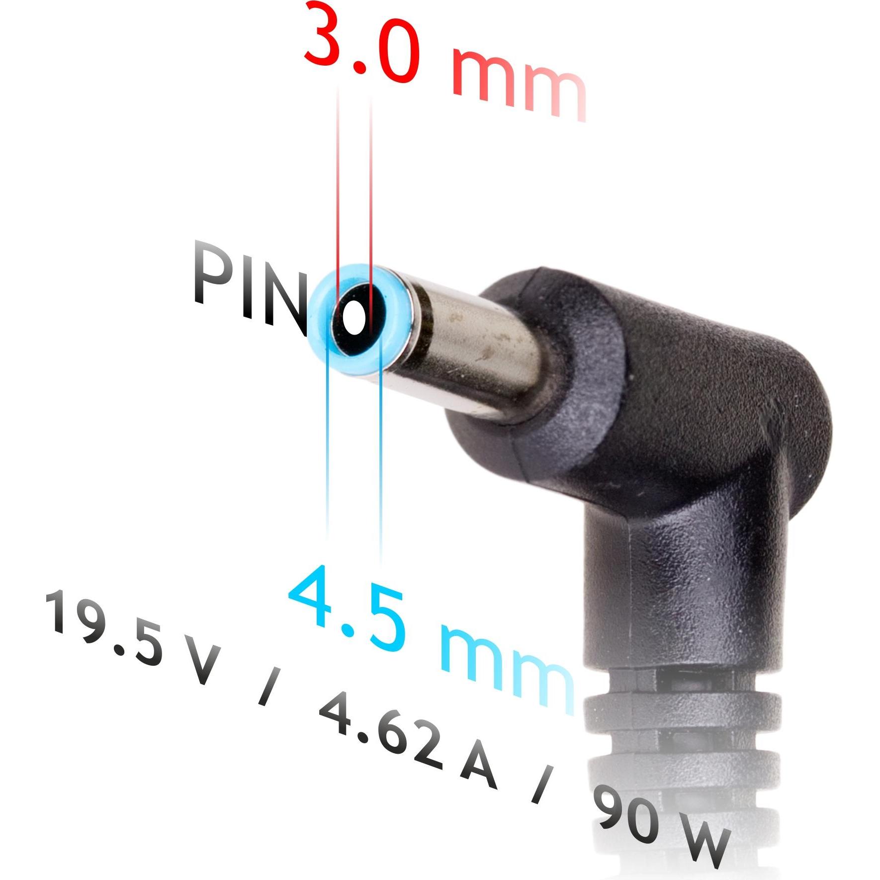 Thumbnail - Akyga AK-ND-26 - Notebook - Indoor - 100 - 250 V - 50 - 60 Hz - 90 W - 19.5 V (90 W), Notebook Netzteil, Schwarz