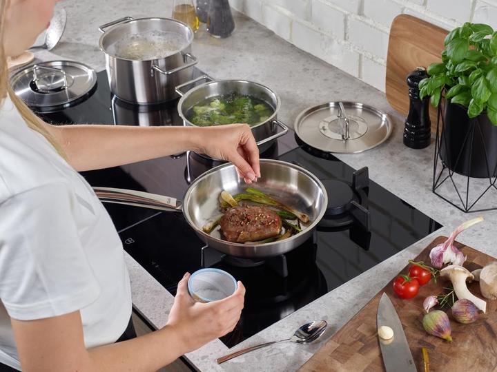 Actual product image Fissler Pan (Casserole + Stewpot, Frying pan, 20 x 8.50 cm)