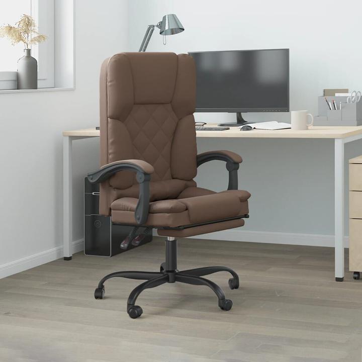 Produktbild vidaXL Massage-Bürostuhl (46.50 - 56 cm)