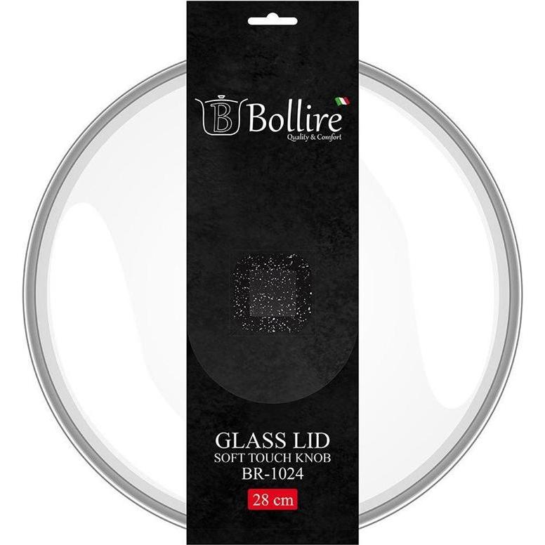 Bollire Trasparente Coperchio In Vetro 28Cm Br-1024, Accessori Per Pentole E Padelle,