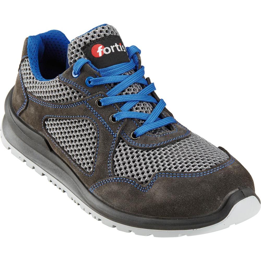 Fortis, Sicherheitsschuhe, Halbschuh Dain S1P, Gr.40,türkis (S1P, 40)