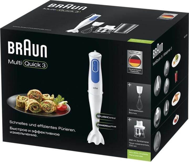 Actual product image Braun Mq3025wh