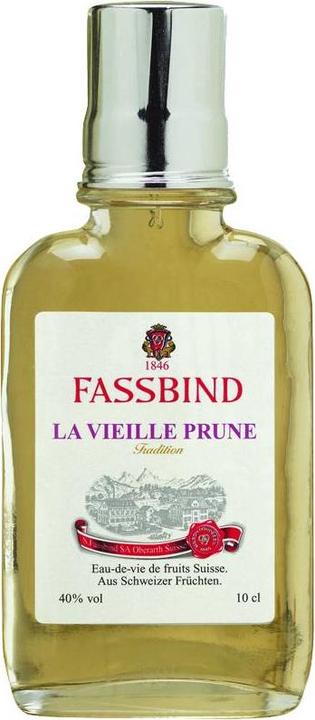 Produktbild Fassbind Vieille Prune Brand (1 x 10 cl)