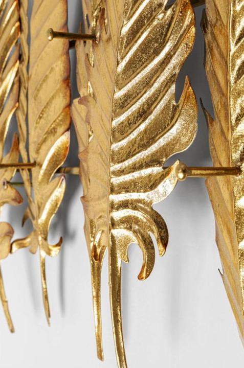 Actual product image Kare Design Wall coat rack Leaf Gold 86