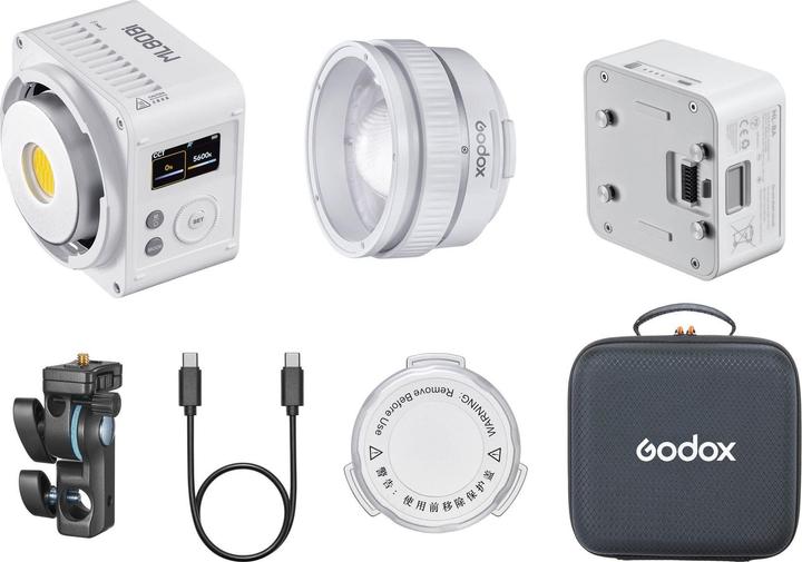 Actual product image Godox ML80Bi Bi color LED Video Light Kit (Video light)