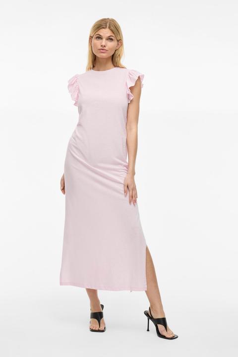 Image du produit Vila VISUMMER Flügelärmel Maxikleid (L)