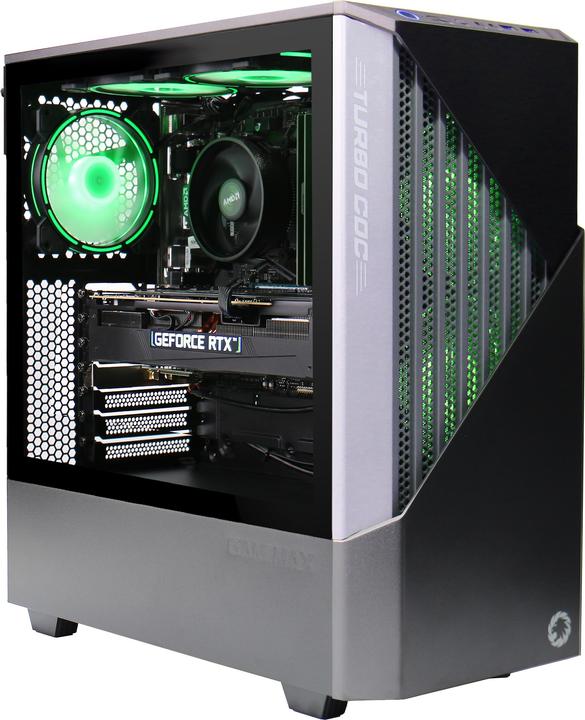 Produktbild GameMax GigaDeal Contac BG SET2569 + Gigabyte GS32QC LED-Monitor Curved, 80 cm (32") (1000 GB, 32 GB, AMD Ryzen 7 5700X, GeForce RTX 5070)