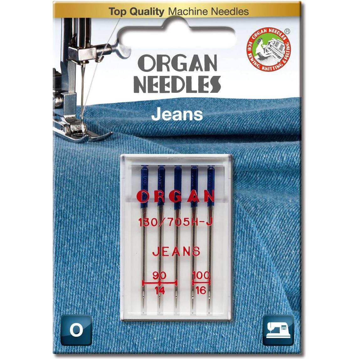 Organ Needle Jeans needles ( ) (130/705 H-J)