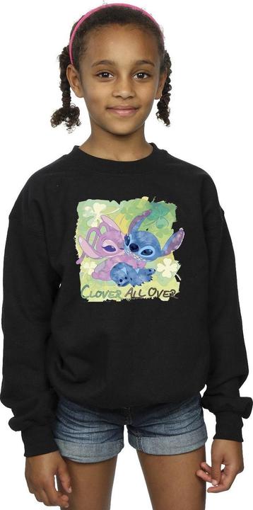 Immagine prodotto Disney Lilo And Stitch St Patrick's Day Clover Felpa Ragazze (152, 158)