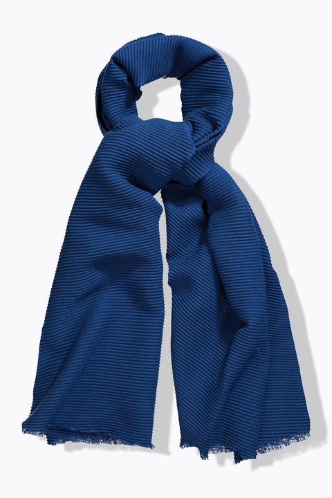 Produktbild Ulla Popken Plisseeschal, einfarbig, luftig-leicht