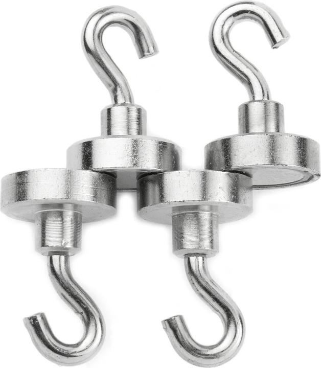 Produktbild Supermagnete Hakenmagnet (3x)