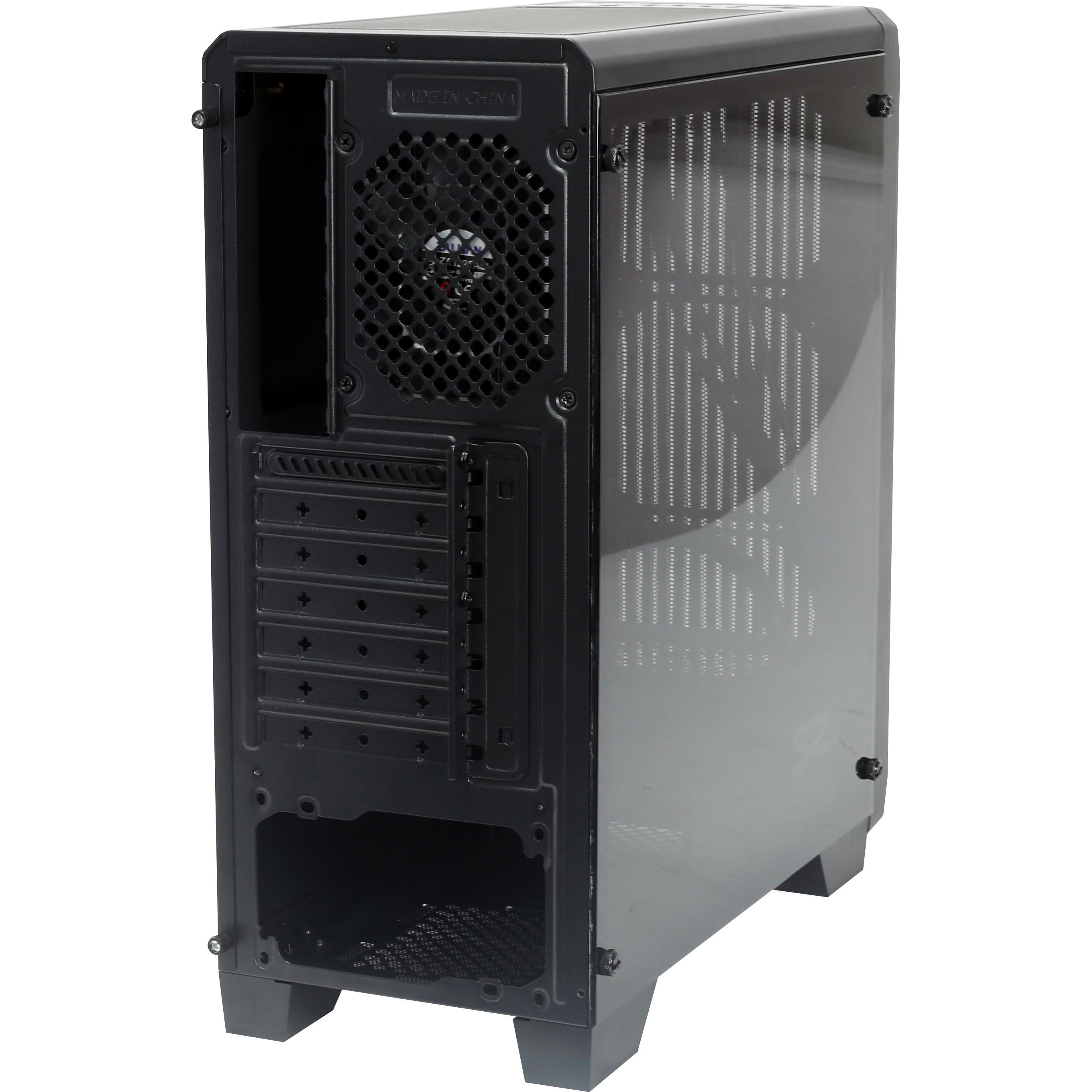 Zalman S2 (ATX, mATX, Mini-ITX), Case PC, Nero