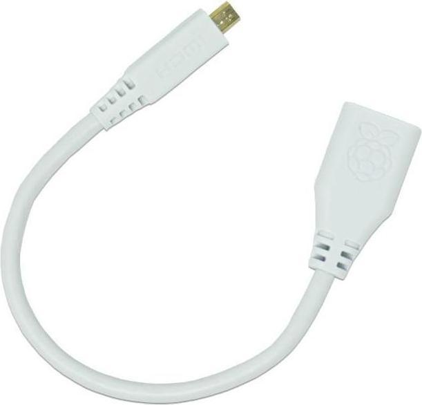Berrybase Cavo adattatore micro HDMI ufficiale di Raspberry Pi 4 (HDMI, 23.50 cm)