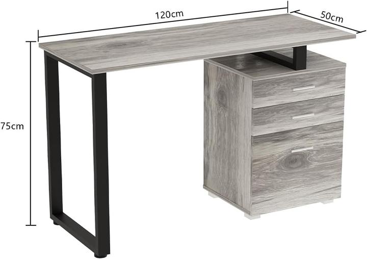 Produktbild Bakaji Scrivania con Cassetto (120 x 60 x 75 cm)