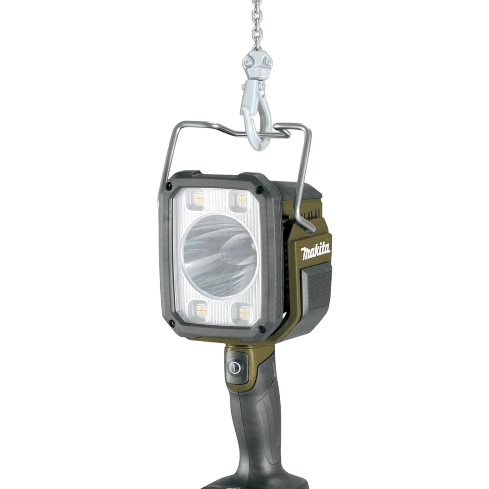 Thumbnail - Makita, Arbeitsleuchte, DML 812 O Akku Handstrahler 18 V 1250 lm LED Olive GrÃ¼n Outdoor Adventure Solo - ohne Akku (125...
