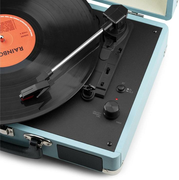 Image du produit Audizio Tourne-disque avec Bluetooth RP116 Bleu (Manuel)
