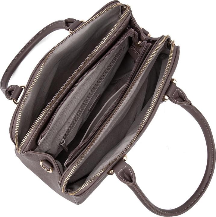 Produktbild David Jones Damen Handtasche - Modell Oriana Nova - Vegan Pu Leder - 26.0 X 19.0 X 12.0 Cm