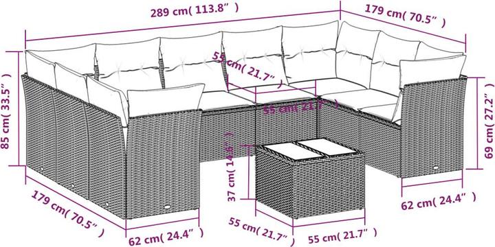 Produktbild vidaXL Brianna