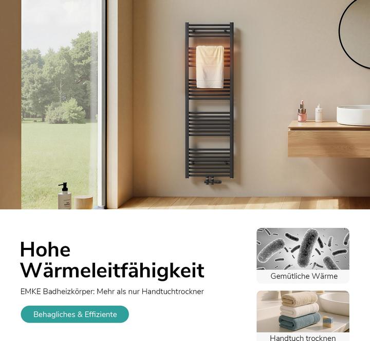 Produktbild Emke Badheizkörper (654 W)